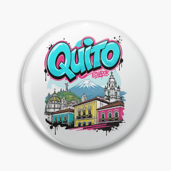 Item preview, Quito Street Art Urban Graphic Tee designed and sold by AtuqStudio.