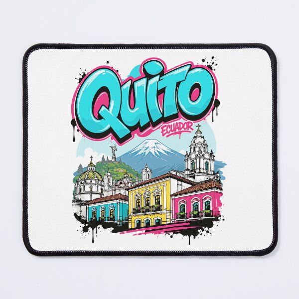 Item preview, Quito Street Art Urban Graphic Tee designed and sold by AtuqStudio.