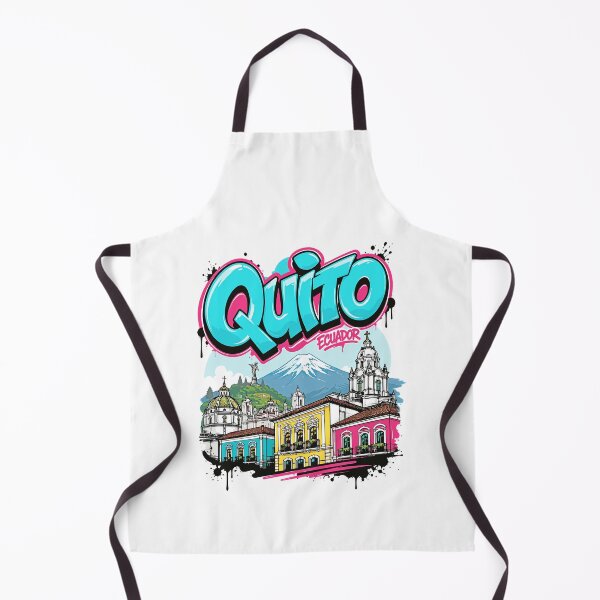 Item preview, Quito Street Art Urban Graphic Tee designed and sold by AtuqStudio.