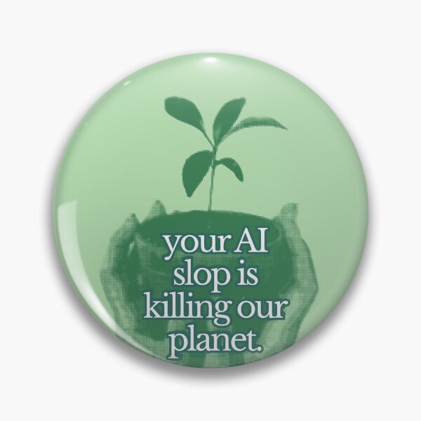 Item preview, AI Is killing our planet designed and sold by Neve Brown.
