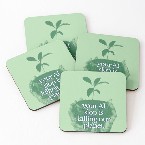 Item preview, AI Is killing our planet designed and sold by Neve Brown.