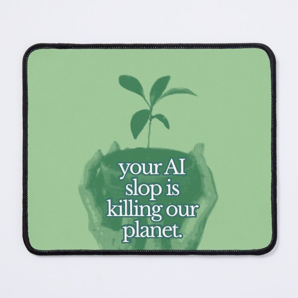 Item preview, AI Is killing our planet designed and sold by Neve Brown.