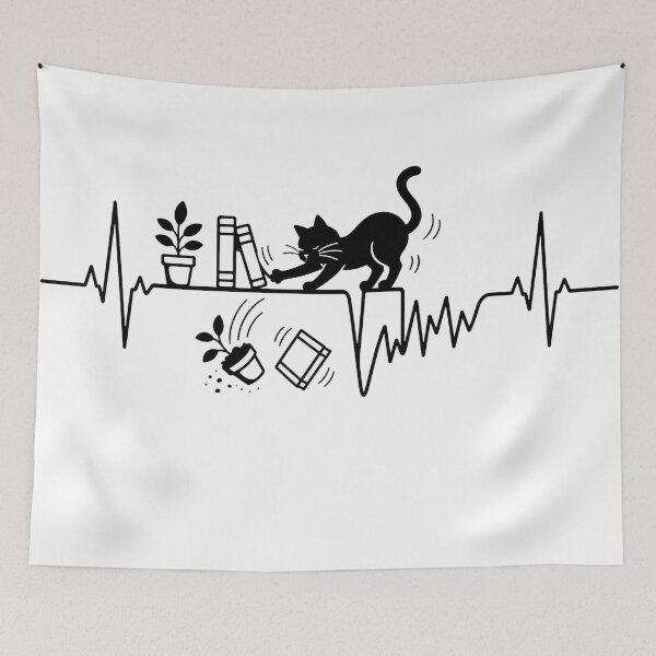 Item preview, ❤️ HEARTBEAT COLLECITON ❤️ - Interrupted by Knocked Off the Shelf v1 designed and sold by WheelieGdArt.