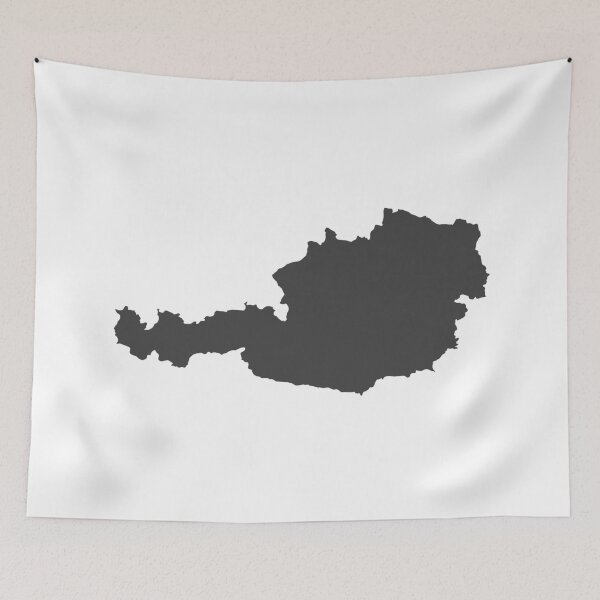 Item preview, Austria Love in Charcoal designed and sold by Maren Misner.