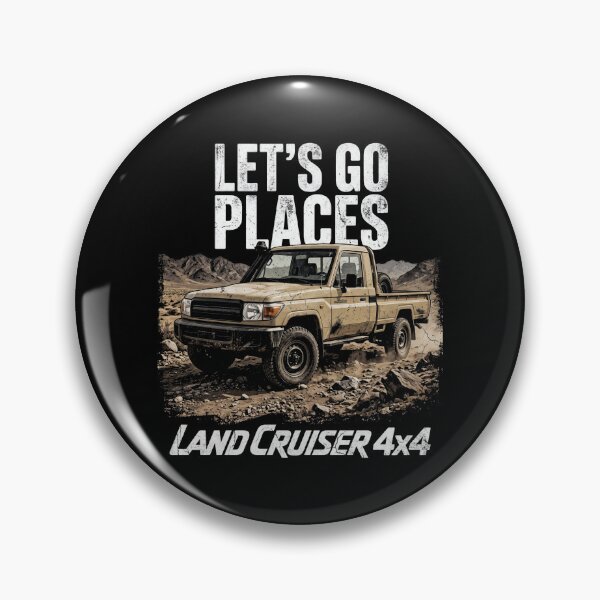 Item preview, Land Cruiser 70 Series Let's Go Places Pick Up Truck 2nd gen 4x4 designed and sold by Off-Road-Zone.