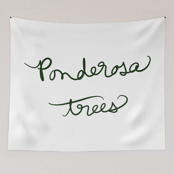Aperçu de l'œuvre Arbres ponderosa créée et vendue par abeink.