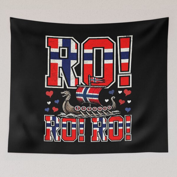 Item preview, Ro Ro Norway Viking Ship Soccer Norwegian Fan designed and sold by elongatedjazz.