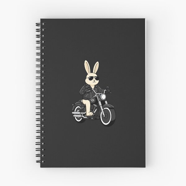 Item preview, Funny Badass Biker Bunny Rabbit Motorcycle Leather Jacket designed and sold by Cipher & Soul.