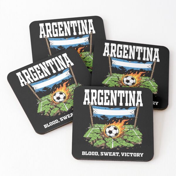 Item preview, ARGENTINA - BLOOD, SWEAT, VICTORY - FIFA WORLD CUP designed and sold by KEF Custom.