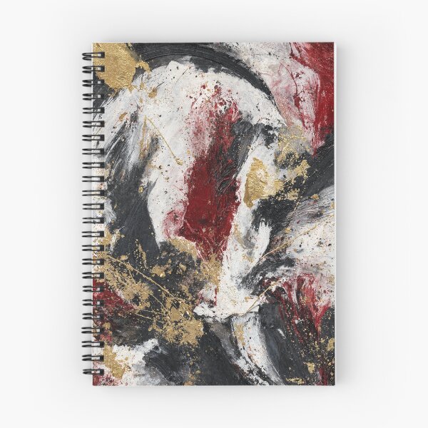 Item preview, Crimson and Gold Abstract Luxury designed and sold by Edge Of The Easel.