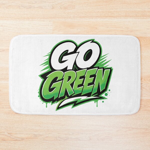 Item preview, GO GREEN for CAMP COLOR WARS designed and sold by KUSTOM CAMP CREATIVES.