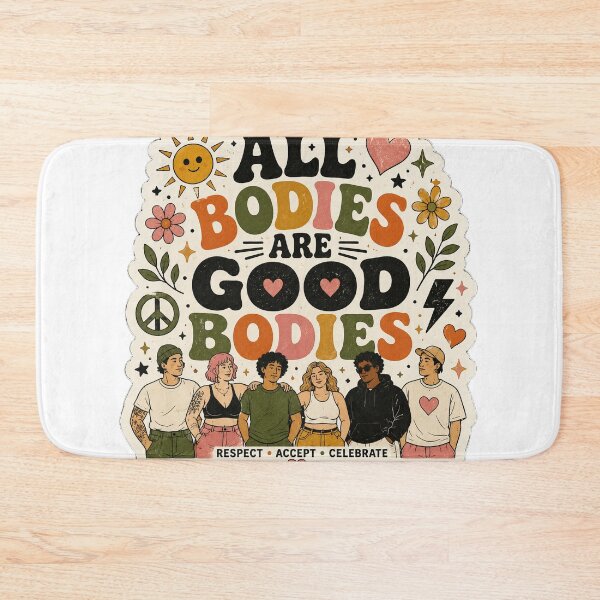 Item preview, All Bodies Are Good Bodies designed and sold by Mas que un número.
