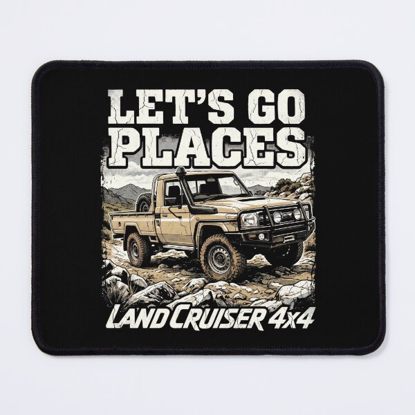 Item preview, Land Cruiser 70 Series Let's Go Places Pick Up Truck Australia style designed and sold by Off-Road-Zone.