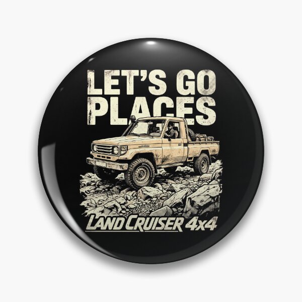 Item preview, Land Cruiser 70 Series Let's Go Places Pick Up Truck Arab style designed and sold by Off-Road-Zone.
