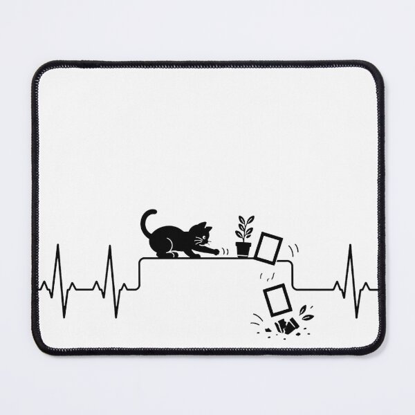Item preview, ❤️ HEARTBEAT COLLECITON ❤️ - Interrupted by Knocked Off the Shelf v2 designed and sold by WheelieGdArt.