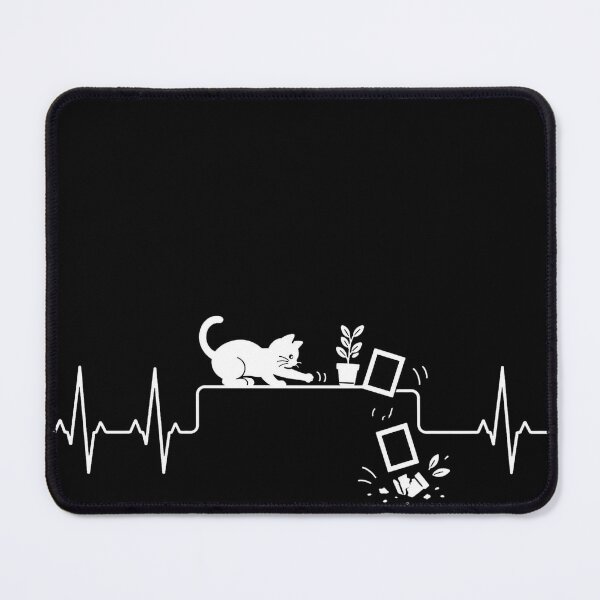 Item preview, ❤️ HEARTBEAT COLLECITON ❤️ - Interrupted by Knocked Off the Shelf v2 - for darker backgrounds designed and sold by WheelieGdArt.