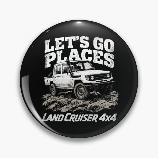 Item preview, Land Cruiser 70 Series Let's Go Places Pick Up Crew Cab style designed and sold by Off-Road-Zone.