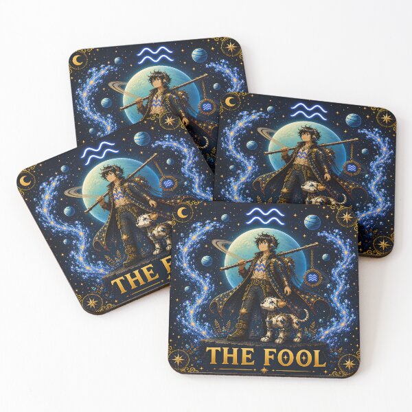 Item preview, The Fool Aquarius Future Tarot designed and sold by Omni Craft .