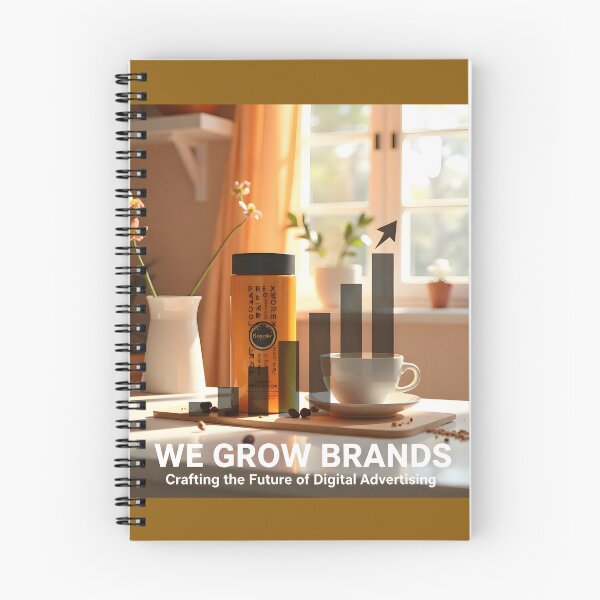 Item preview, We Grow Brands 3D Lenticular Print: Exponential Growth Marketing Agency Banner designed and sold by Creative-RE.
