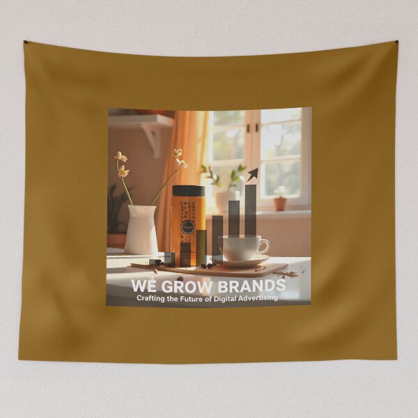Item preview, We Grow Brands 3D Lenticular Print: Exponential Growth Marketing Agency Banner designed and sold by Creative-RE.