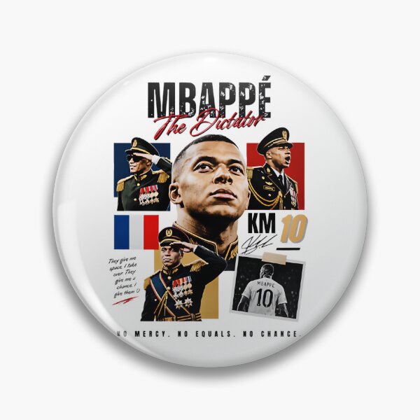 Item preview, Pipini Dictator Kylian Mbapp - Novelty Football designed and sold by TaTofy.