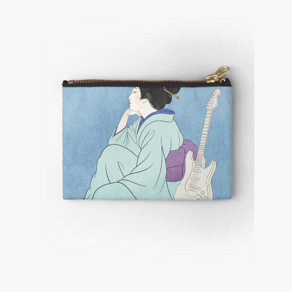 Item preview, Japanese Woman with Electric Guitar designed and sold by AkogareWorks.