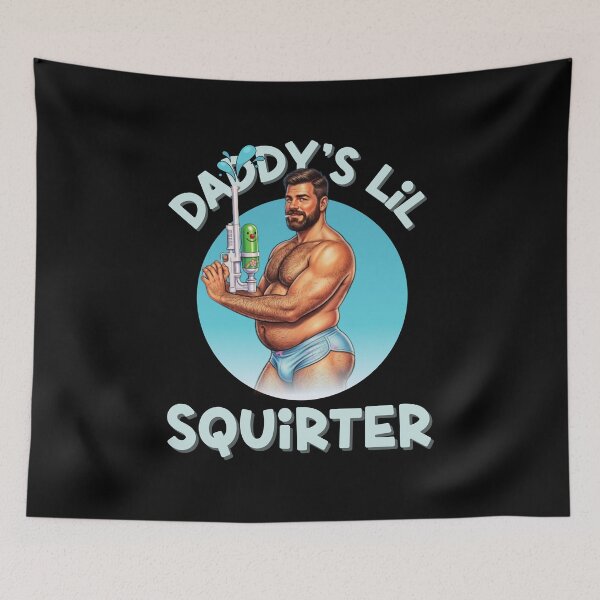Item preview, Daddy's Lil Squirter Bear Pride Design designed and sold by RahniNM.