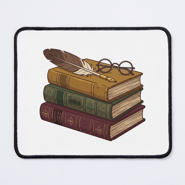 Item preview, Dark Academia Book Stack Sticker designed and sold by LuxePrint Society.