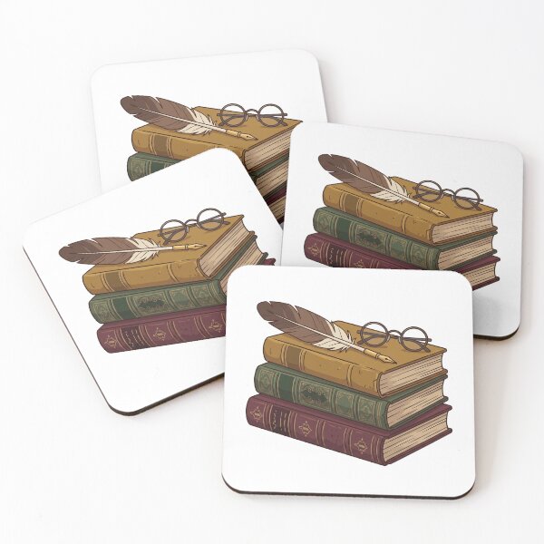 Item preview, Dark Academia Book Stack Sticker designed and sold by LuxePrint Society.