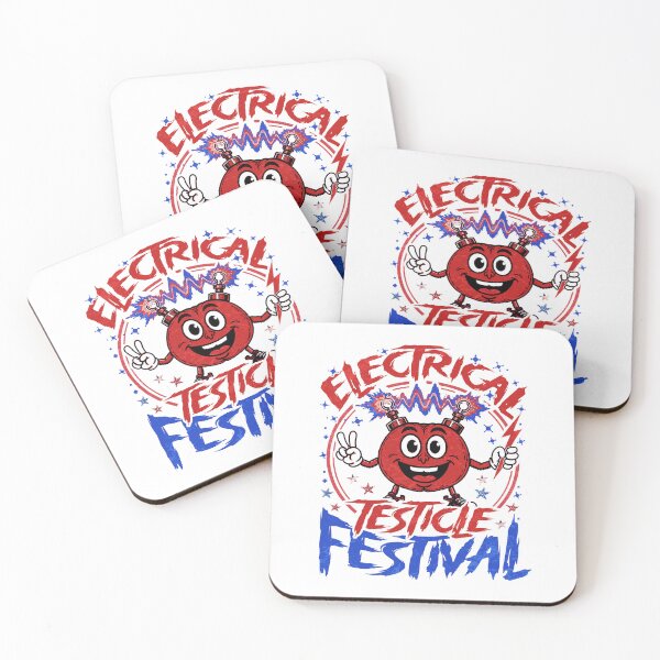 Item preview, Electrical Testicle Festival Retro Voltage designed and sold by elongatedjazz.