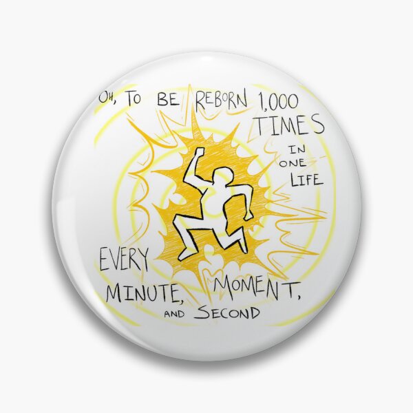 Item preview, Oh, To Be Reborn 1,000 Times In One Life designed and sold by CatClappShop.