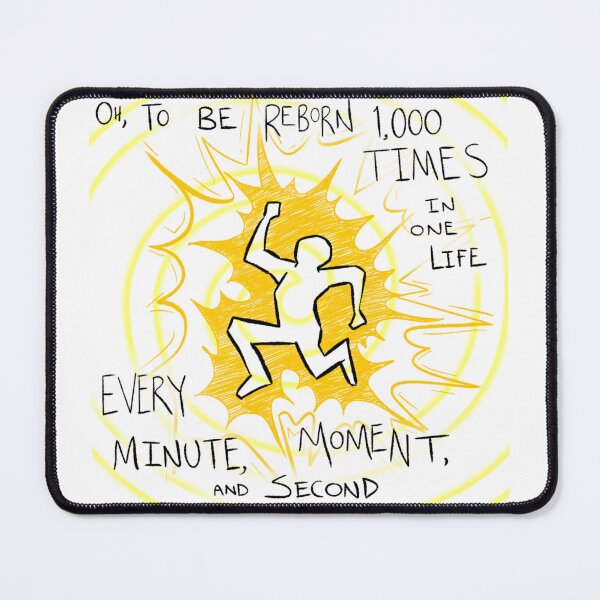 Item preview, Oh, To Be Reborn 1,000 Times In One Life designed and sold by CatClappShop.
