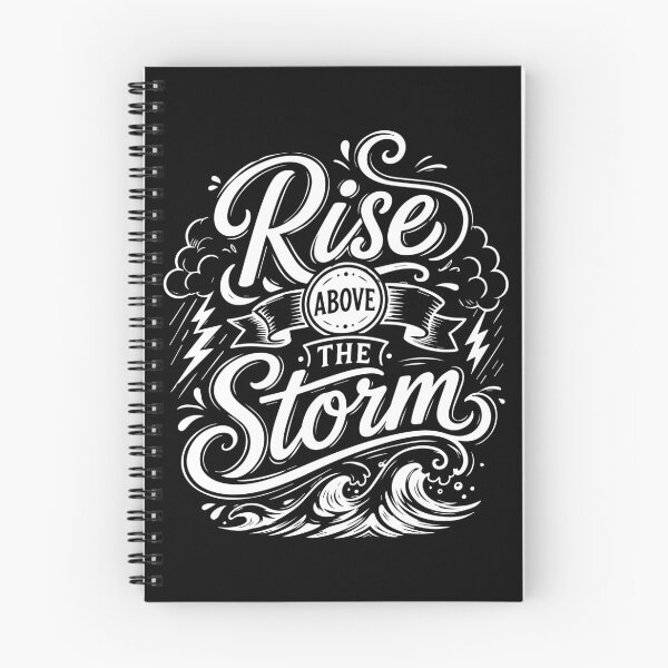 Item preview, Rise Above the Storm designed and sold by Verse & Vibes.