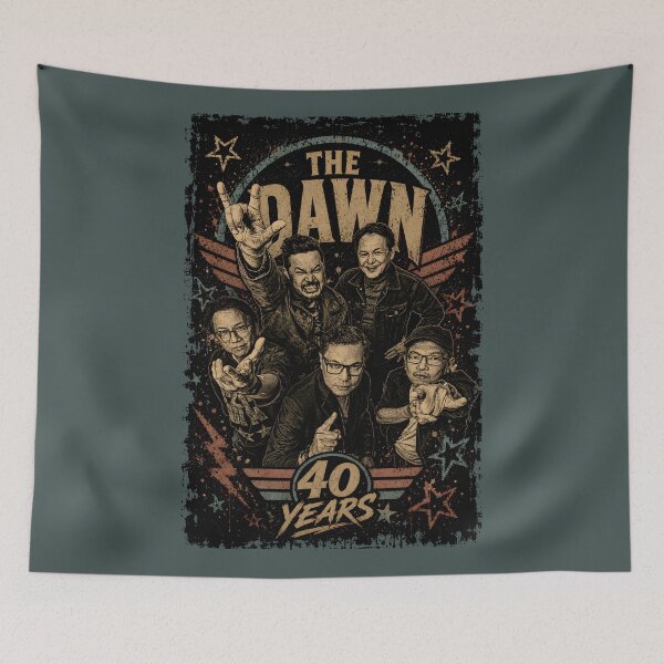 Item preview, The Dawn 40 Years designed and sold by TeeCodes.