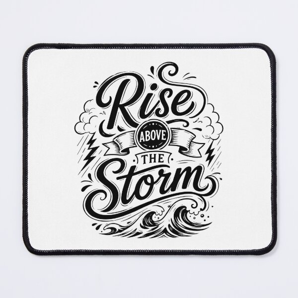 Item preview, Rise Above the Storm designed and sold by Verse & Vibes.