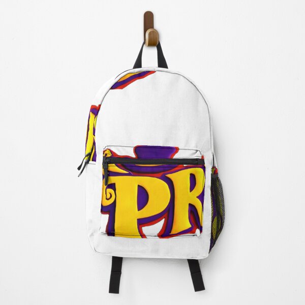 Item preview, Colorful Playful Font With Purple Hat designed and sold by asma1vlu.