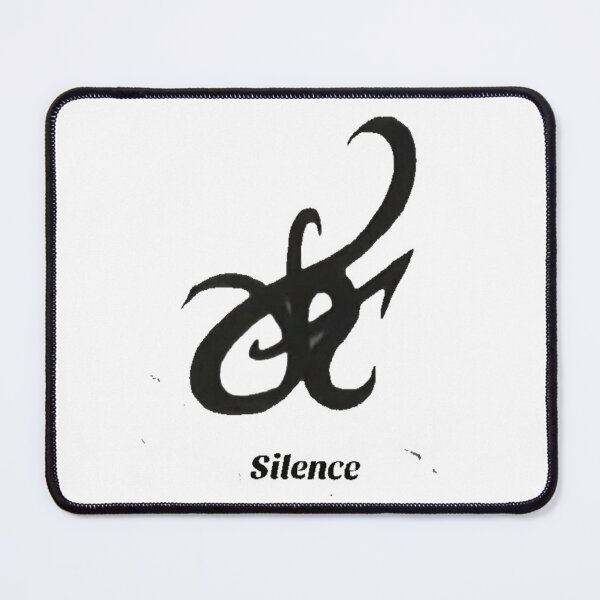Item preview, Silence Sacred Symbol Meditation Sigil Spiritual Awakening Minimalist Design designed and sold by Mystic & Celestial Art.