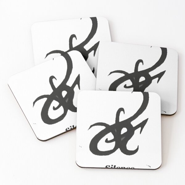 Item preview, Silence Sacred Symbol Meditation Sigil Spiritual Awakening Minimalist Design designed and sold by Mystic & Celestial Art.