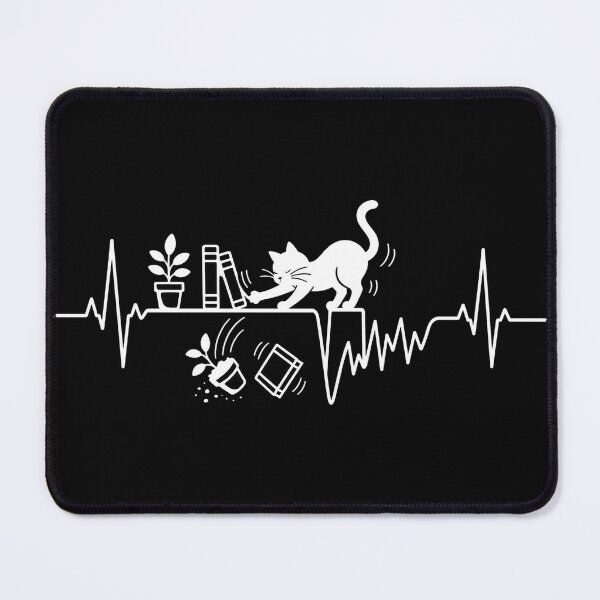 Item preview, ❤️ HEARTBEAT COLLECITON ❤️ - Interrupted by Knocked Off the Shelf v1 - for darker backgrounds designed and sold by WheelieGdArt.