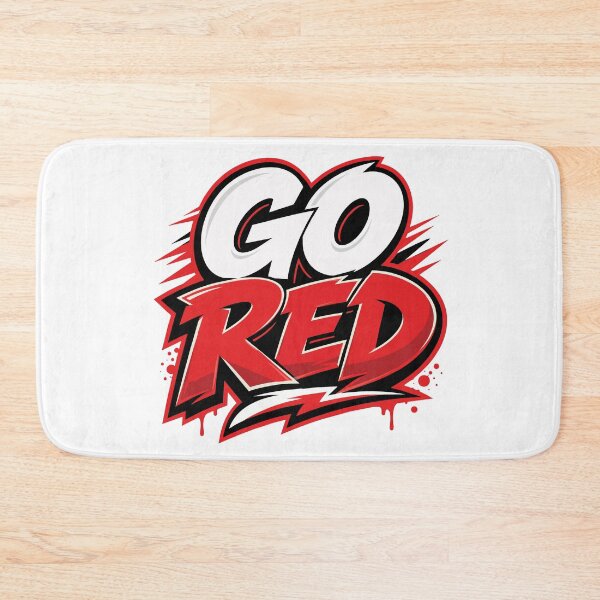 Item preview, GO RED for CAMP COLOR WARS designed and sold by KUSTOM CAMP CREATIVES.