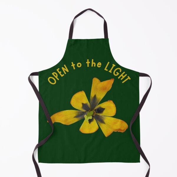 Item preview, Open to the Light – Minimalist Golden Tulip designed and sold by JurateArt-DK.