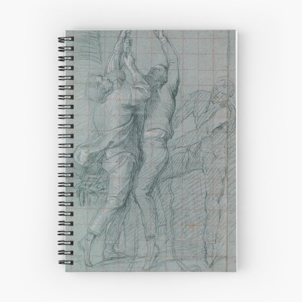 Item preview, Study for "The Surrender of the Dutch Admiral De Winter to Admiral Duncan, October 11, 1797": Three Figures Raising the Colors designed and sold by guagamela617.
