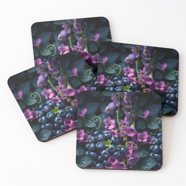 Item preview, Blueberry forest designed for mobile cover designed and sold by GigantoStudio.