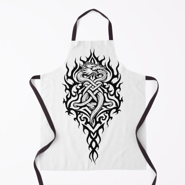 Artikelvorschau, Celtic Knot Dragon Tribal Tattoo Flash entworfen und verkauft von Qubivibe.
