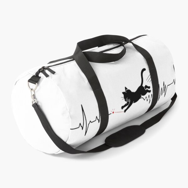 Item preview, ❤️ HEARTBEAT COLLECITON ❤️ - Heartbeat Cat - Interrupted by Laser Pointer designed and sold by WheelieGdArt.