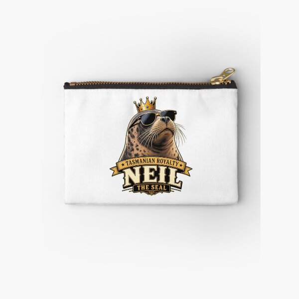 Item preview, Neil the Seal - Tasmanian Royalty | Stylish Pop Art Seal designed and sold by Uglyandcute.