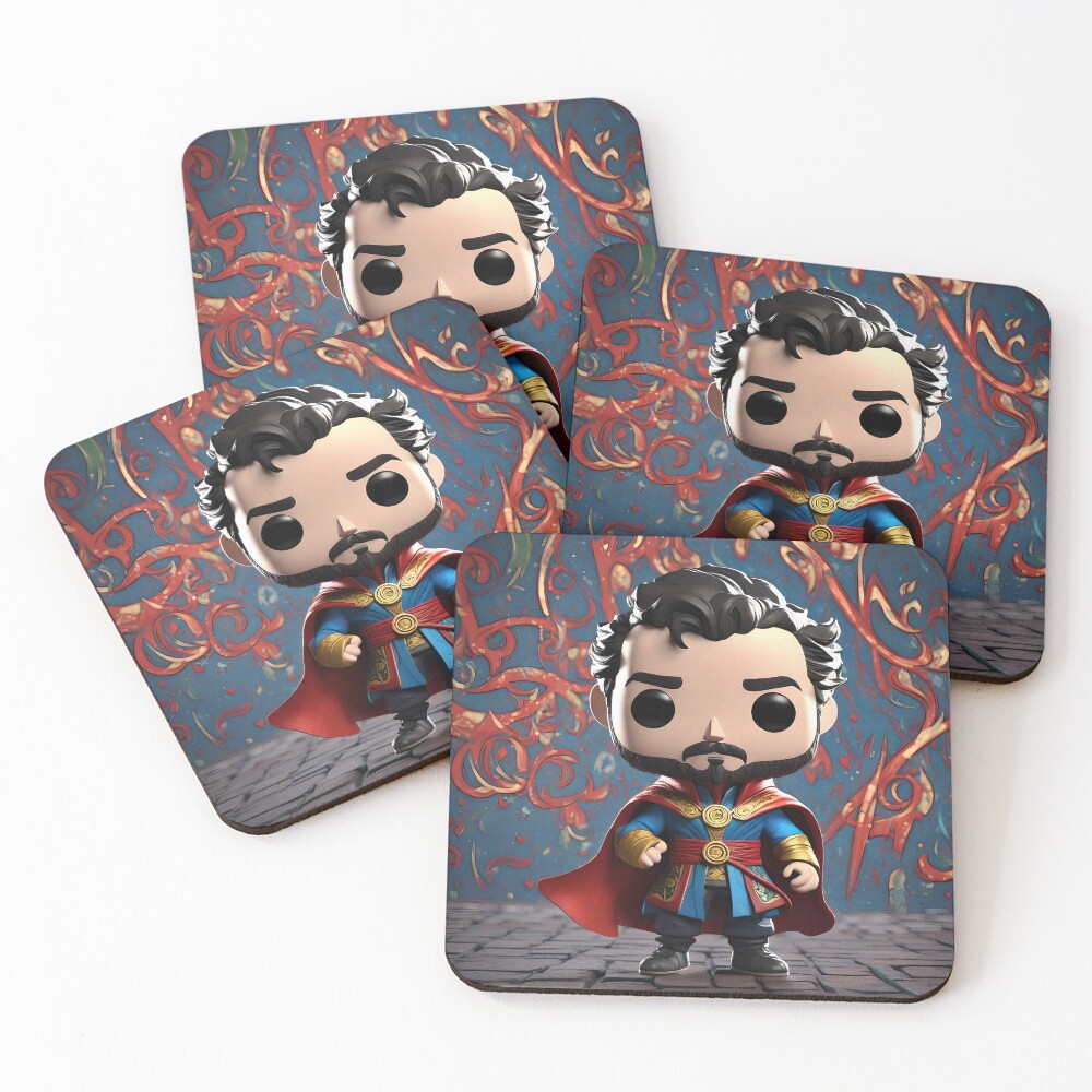 Item preview, Coasters (Set of 4) designed and sold by StickerDonArt.