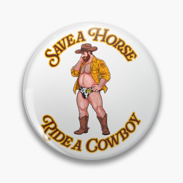 Item preview, Save a Horse, Ride a Cowboy! designed and sold by AlexSketchArt.