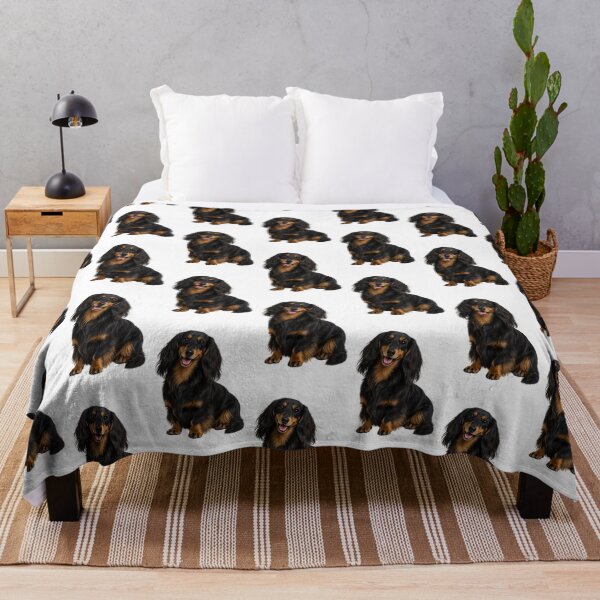 Item preview, Long haired dachshund dog designed and sold by BackgroundND.