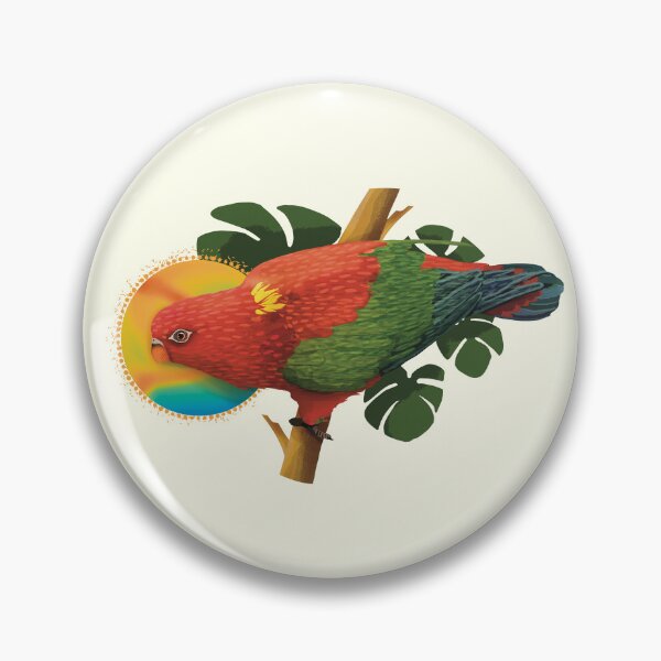 Item preview, Chattering Lory Tropical Bird Exotic Parrot designed and sold by Karin Taylor.
